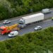 Lorry hits central reservation on A1139 Frank Perkins Parkway at Stanground - News for Peterborough and Cambridgeshire News for Peterborough and Cambridgeshire -