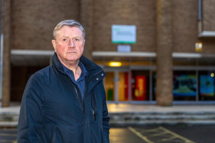 Dennis Jones at Regional Swimming Pool,
Regional Swimming Pool, Peterborough
Monday 04 December 2023. 
Picture by Terry Harris.