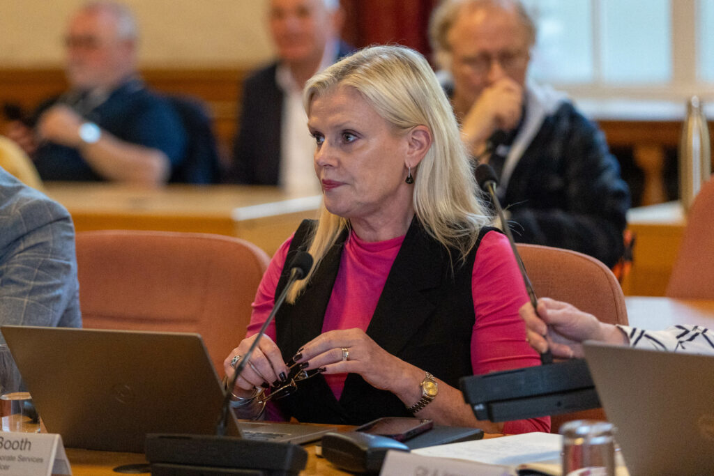 A Public protest was staged ahead of a cabinet meeting in Peterborough to decide on the fencing off of land to benefit a school - News for Peterborough and Cambridgeshire News for Peterborough and Cambridgeshire -