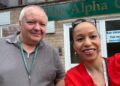 Happier times: Cllr Nicola Jenkins pictured with fellow ward councillor Richard Strangward. PHOTO: Nicola Jones