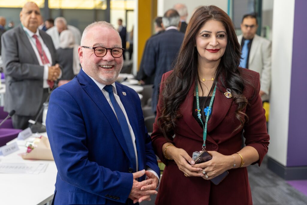 Councillor Shabina Qayyum appointed Leader and Cllr Wayne Fitzgerald (lost Leadership Vote).Extraordinary Council Meeting to elect a new Leader,.Sandmartin House, Peterborough.Friday 12 September 2025. .Picture by Terry Harris.