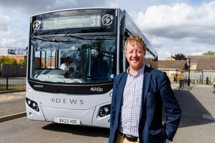 MB_WHITTLESEY_BUS_LAUNCH_2025_09_01_007-1024x683 - News for Peterborough and Cambridgeshire News for Peterborough and Cambridgeshire - Paul Bristow, Mayor of Cambridgeshire and Peterborough, visiting Whittlesey to meet residents and see the new and protected bus services in action.