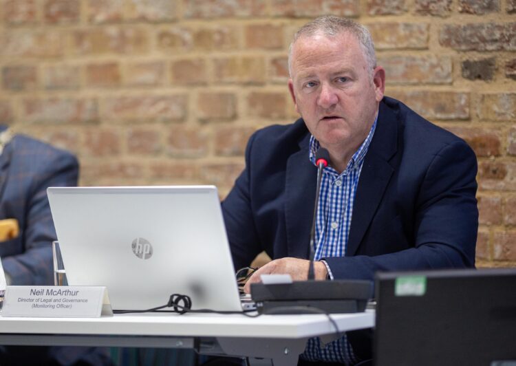 Extraordinary Council Meeting - Werrington Fields,
Sand Martin House, Peterborough
Thursday 13 March 2025. 
Picture by Terry Harris.