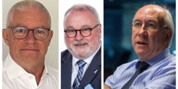 Peter Cushing (left) has been named Light Rail Commissioner. Leon Daniels OBE (right) has been appointed Independent Chair of the Review into Bus Franchising Implementation. Cllr Wayne Fitzgerald has been appointed Planning Commissioner