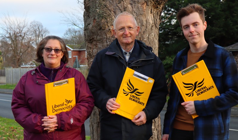 libs main - News for Peterborough and Cambridgeshire Cllr Jo Harvey (left), alongside Cllrs Graham Wilson (centre) and Nathan Hunt (right)