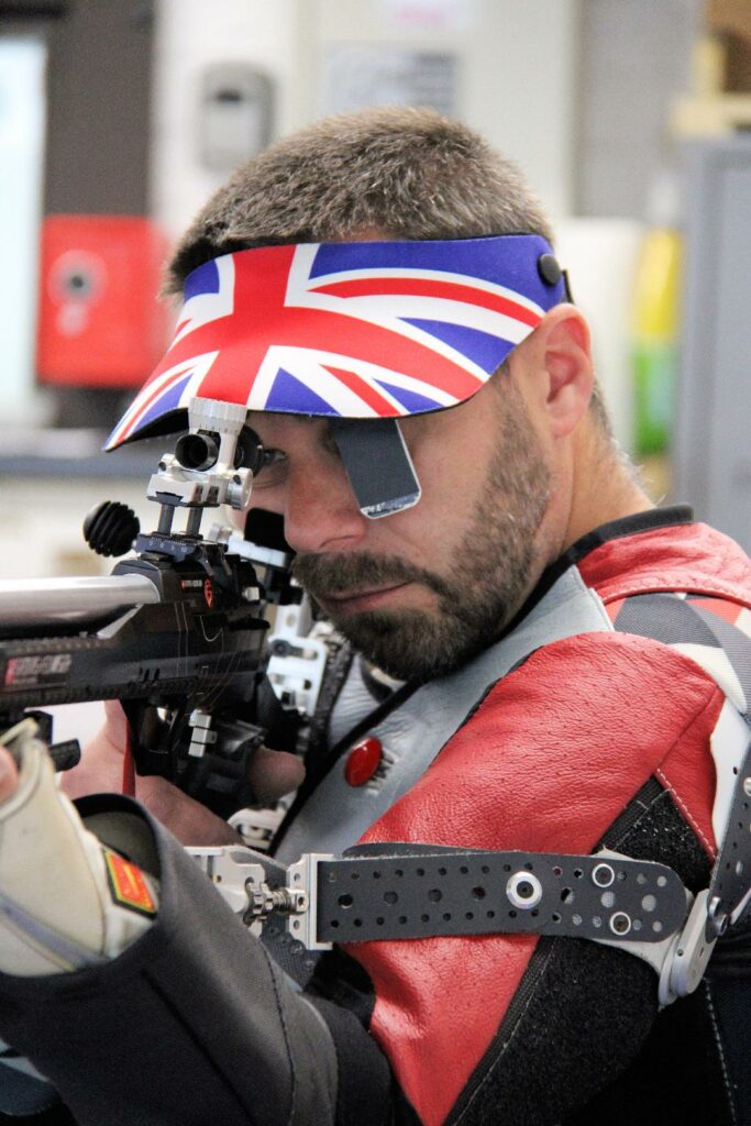 Whittlesey Rifle Club president and Paralympic gold medallist Matt Skelhon has returned to the top of the podium, winning gold at the Novi Sad WSPS Grand Prix in Serbia in September, setting a new British record.
