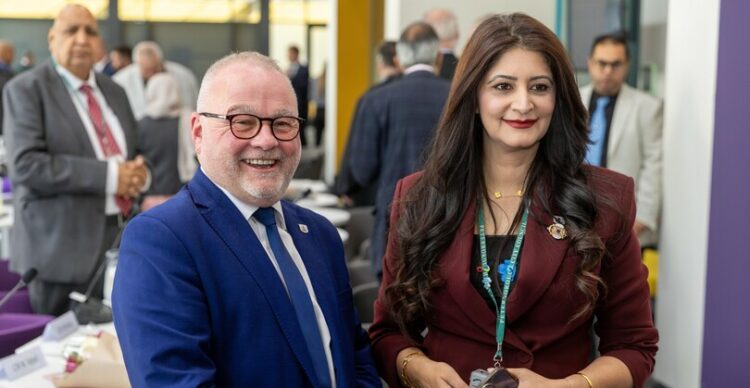 shabina 3 - News for Peterborough and Cambridgeshire News for Peterborough and Cambridgeshire - Caption: Councillor Shabina Qayyum appointed Leader and Cllr Wayne Fitzgerald (lost Leadership Vote). Extraordinary Council Meeting to elect a new Leader,.Sandmartin House, Peterborough.Friday 12 September 2025. .Picture by Terry Harris