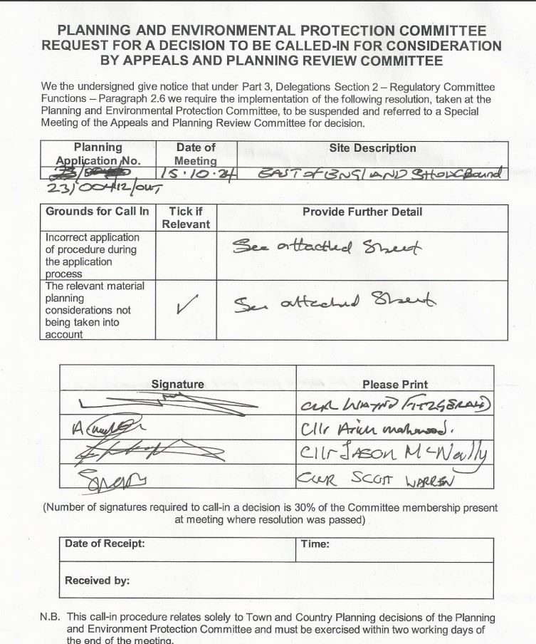 showground 1 - News for Peterborough and Cambridgeshire In October 2024, councillors initially rejected AEPG’s plans for 650 homes on the former speedway track, citing concerns over overdevelopment and the loss of community facilities. However, within two days, Cllr Fitzgerald – alongside three other councillors – invoked council procedures to appeal the decision. Their letter argued that the refusal lacked sufficient planning grounds, relied on outdated policy, and failed to consider the scheme’s wider benefits.