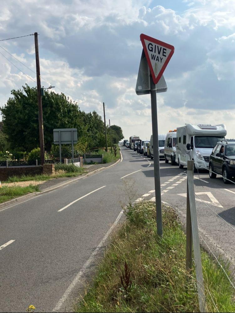 stonea 11 - News for Peterborough and Cambridgeshire Vehicles approaching the bridge on the B1098 at Stonea from the north or south must contend with a low railway bridge — an underpass notorious for collisions with traffic, often vans. To one side lies a level crossing where road traffic must stop for passing trains. Between the bridge, the crossing, and the riverbank running alongside, the site is a knot of potential hazards.