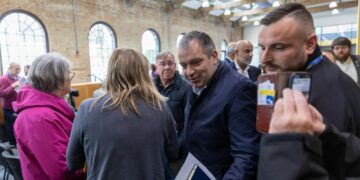 Ashley Butterfield, chief executive of AEPG, offered an emotional validation to the planning committee of Peterborough City Council of his ambitions to develop the East of England showground, Peterborough. Planners, however, rejected the scheme after landowners, the East of England Agricultural Society, refused to sign a binding S106 agreement. PHOTO: Terry Harris