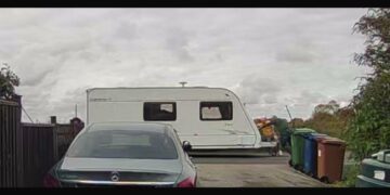 A Cambridgeshire road safety campaigner has accused the county council of unfairly neglecting rural areas after a car towing a caravan was forced to uncouple on the approach to Stonea Bridge — a notorious blackspot with a 50mph speed limit that has not been reduced for decades.