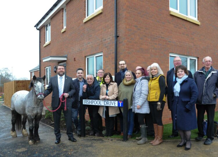 News for Peterborough and Cambridgeshire - January 2020: A new housing development by Mendesham Homes in Stanground was named in memory of the stable owner who devoted her life to teaching children how to ride horses. Peggy Fishpool used to run the stables on the land which has now been developed to provide 24 two and three-bedroom affordable homes and 6 one-bedroom apartments.