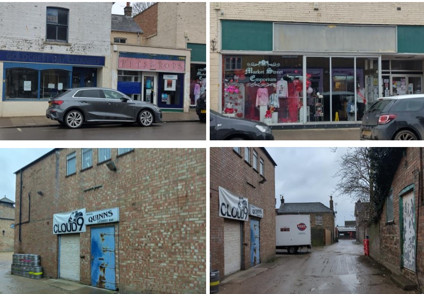 market 3 - News for Peterborough and Cambridgeshire The new planning application for 24–30 Market Street, submitted to Fenland District Council, outlines plans for a smaller, mixed-use development featuring eight dwellings and two retail units