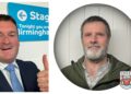 watt main - News for Peterborough and Cambridgeshire News for Peterborough and Cambridgeshire - Ryan Coogan (left) Reform organiser for Cambridgeshire and (right) Farcet and Yaxley county councillor Des Watt who has quit the party and is now an independent.