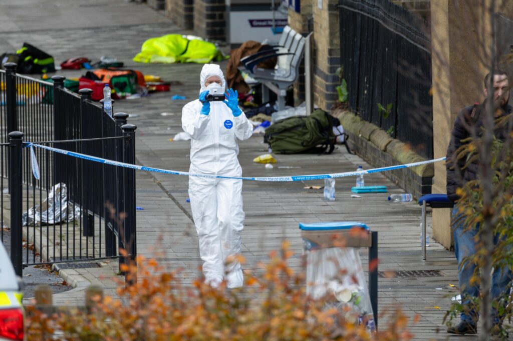 attack - News for Peterborough and Cambridgeshire A 32-year-old man is the sole suspect in a stabbing on a Doncaster–London train Saturday evening. An LNER staff member who tried to stop the attack remains in life-threatening condition, while five others have been discharged. British Transport Police praised the worker’s “heroic” actions, saying they saved lives. Armed officers boarded the diverted 18:25 service to Huntingdon after passenger calls at 19:40 GMT. IMAGE: Terry Harris