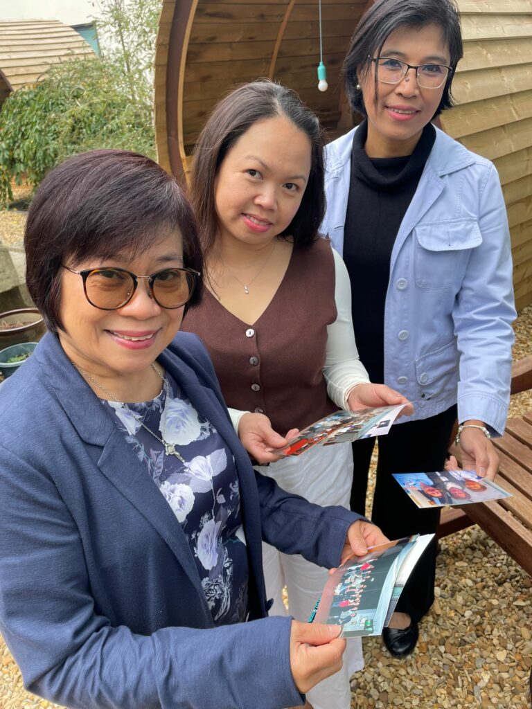 nurses with old photos - News for Peterborough and Cambridgeshire In a year which saw the opening of the Millennium Dome in London and the launch of the PlayStation 2, the first group of 34 nurses travelled from the Philippines to Peterborough in 2000 – where many continue to live and work today. Pictured with Charlotte Williams, deputy chief executive officer of the trust