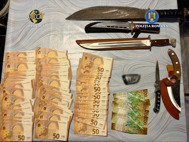 seized-items-from-romanian-enforcement-activity - News for Peterborough and Cambridgeshire News for Peterborough and Cambridgeshire - As part of the activity in the towns of Târgoviște and Pucioasa, they also seized cash in multiple currencies, electronic devices, weapons and documents