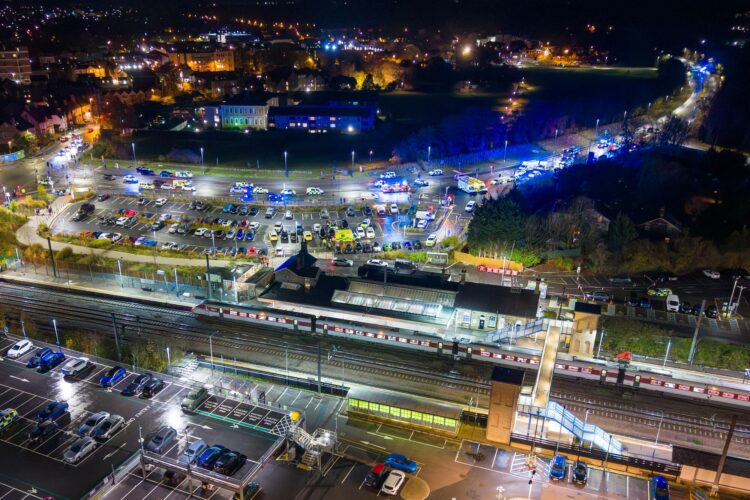 default - News for Peterborough and Cambridgeshire News for Peterborough and Cambridgeshire - A 32-year-old man is the sole suspect in a stabbing on a Doncaster–London train Saturday evening. An LNER staff member who tried to stop the attack remains in life-threatening condition, while five others have been discharged. British Transport Police praised the worker’s “heroic” actions, saying they saved lives. Armed officers boarded the diverted 18:25 service to Huntingdon after passenger calls at 19:40 GMT. IMAGE: Terry Harris