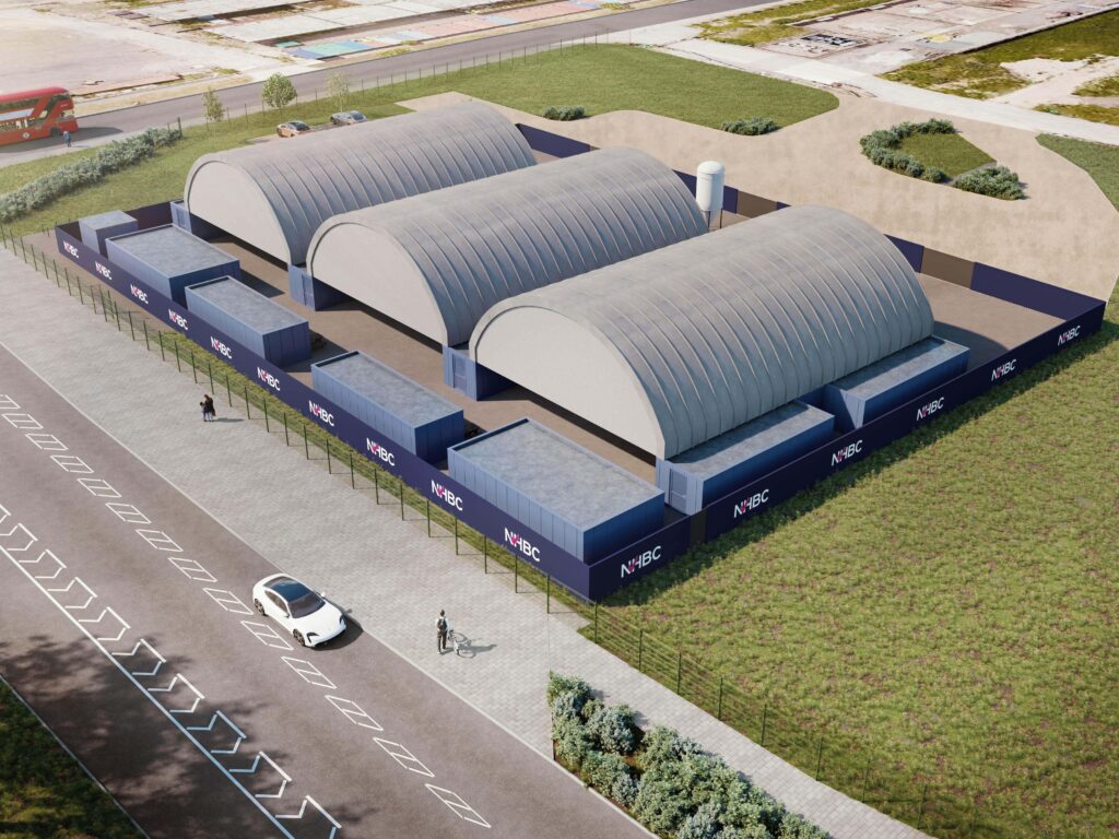 An artist’s impression of an example of a new NHBC Training Hub. One of 12 multi-skill facilities planned across the UK as part of NHBC’s £100 million investment to tackle the construction skills shortage and train 3,000 apprentices each year.