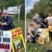 Broadcaster Eamon Holmes visited Camp Beagle on September 6 to support the end of animal testing and the 'Turn a Blind Eye Campaign'. The initiative was set up by the ex-husband of comedian Alan Carr and animal rights campaigner Paul Drayton.
