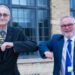 Cllr John Holdich, then leader, of Peterborough City Council, and his deputy, Cllr Wayne Fitzgerald. Both are referred to in redacted emails released by the city council following FOI requests by CambsNews relating to £30,000 gifted to PACO Ltd for local radio. IMAGE: Terry Harris
