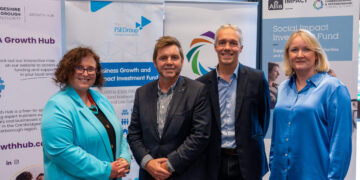 In September 2024, business leaders, social enterprises, and Third Sector organisations from across the Cambridgeshire region gathered in Peterborough to hear about the launch of the new fund. The launch event was led by Dr Nik Johnson, Mayor of Cambridgeshire and Peterborough, and Cllr Anna Smith, Deputy Mayor of Cambridgeshire and Peterborough (pictured above)