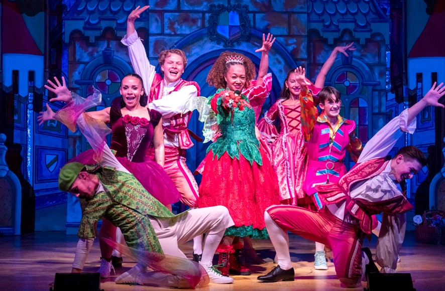 Tanisha Butterfield as Fairy Strawberry and Ensemble - Sleeping Beauty © Richard Hubert Smith