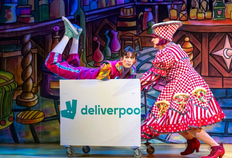 News for Peterborough and Cambridgeshire - Steven Roberts as Happy Harry and Matt Crosby as Nanny Nutkins - Sleeping Beauty © Richard Hubert Smith