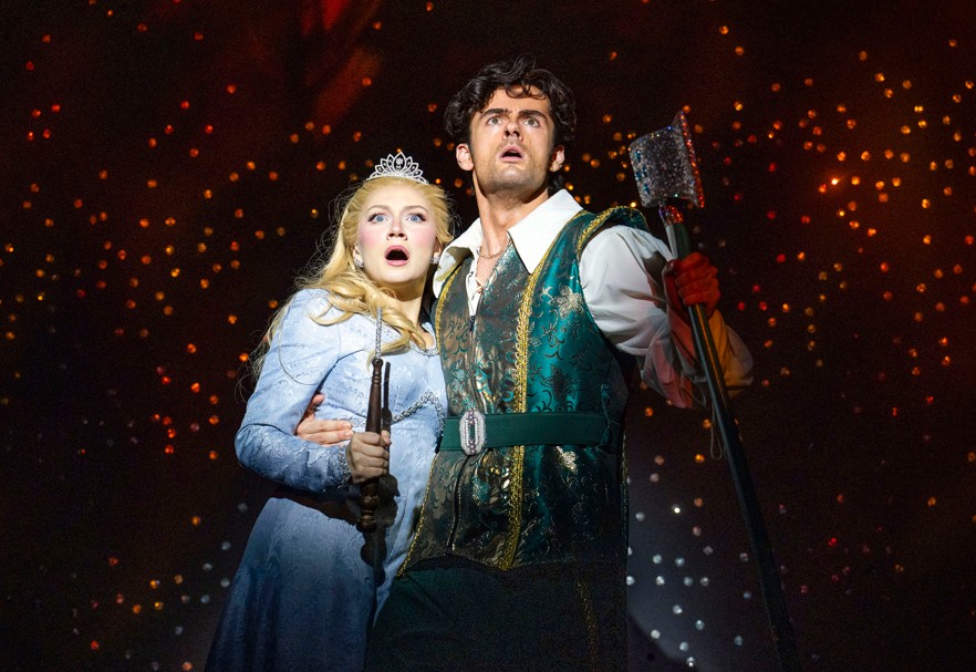 Daisy Twells as Princess Rose and Joseph Hewlett as Prince Ken - Sleeping Beauty © Richard Hubert Smith