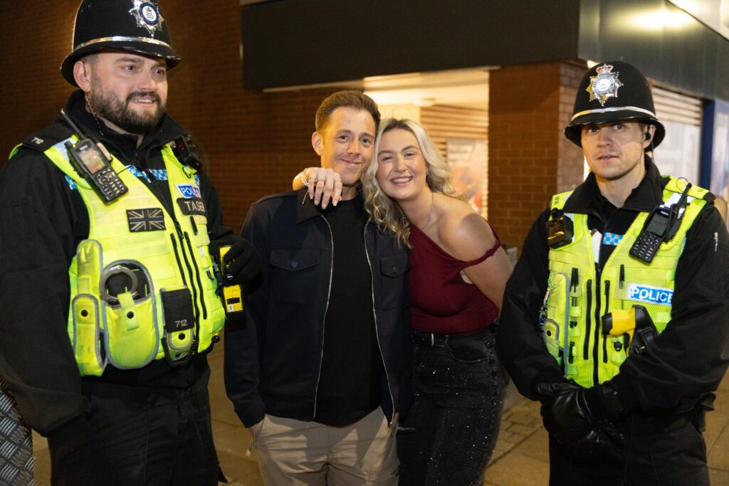 Police carry out high visibility patrols across Peterborough city centre