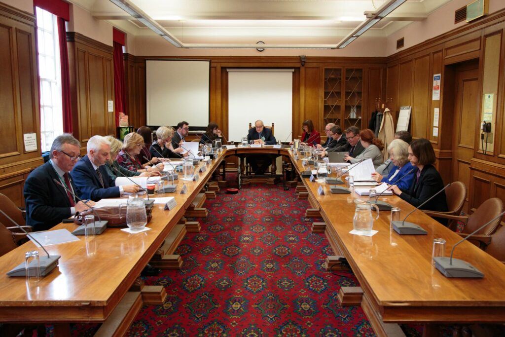Flashback to a meeting of Peterborough City Council. IMAGE: Terry Harris