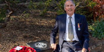 Pictured Cllr Alan Dowson
Peterborough LABRATS Memorial,
Central Park, Peterborough
Monday 06 October 2025. 
Picture by Terry Harris.