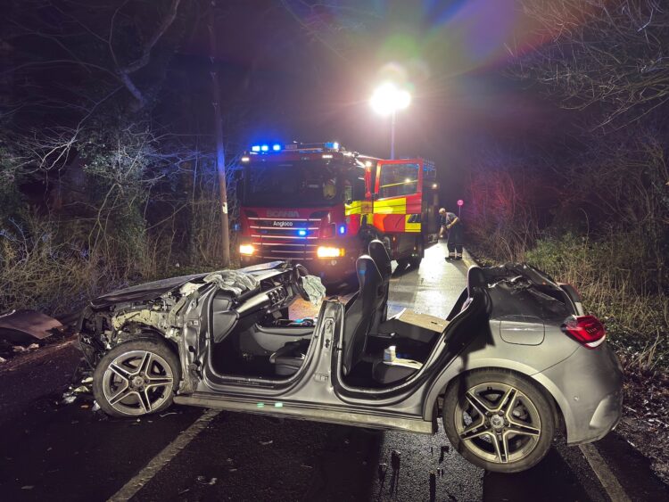 At 17:46 hrs tonight (13 Jan 26), officers from Cambridgeshire Constabulary attended a two-vehicle collision on the B1101 March Road at Coldham.