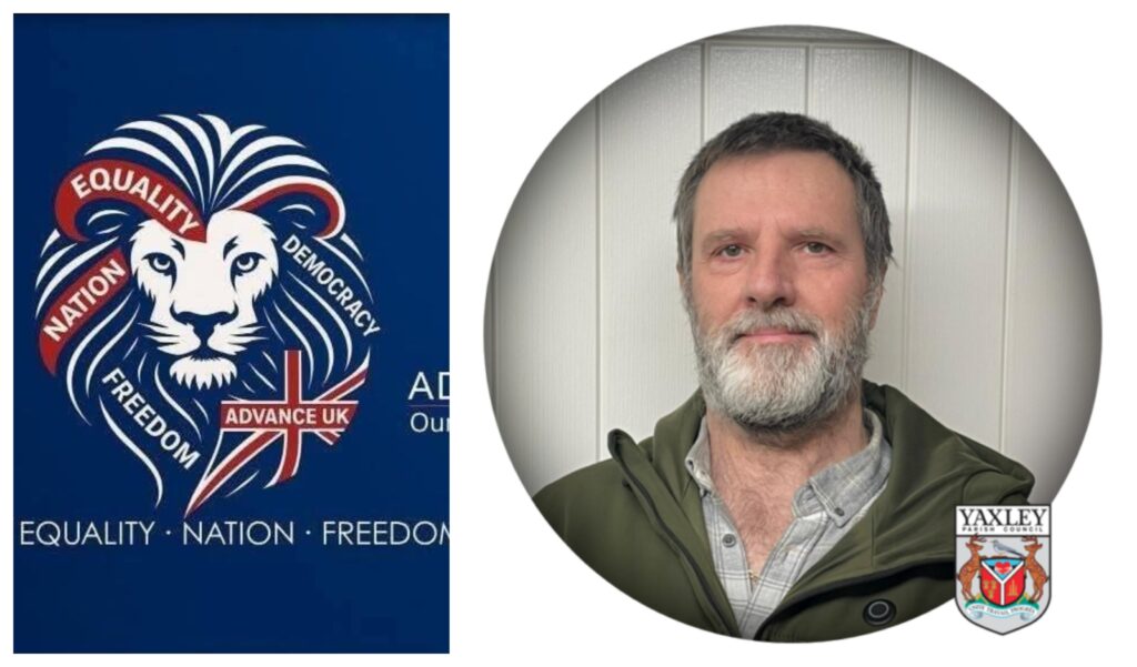 Cambridgeshire County Councillor Desmond “Des” Watt has formally joined the political party Advance UK, ending a period of sitting as an independent following his earlier departure from Reform UK.