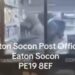 “Look at these lots, robbing post office, getting everything taking all the alcohol and lot” says an onlooker as he filmed outside Eaton Socon post office and Premier store, Eaton Socon, Cambridgeshire. His video has been seen 12,000 times on Facebook.
