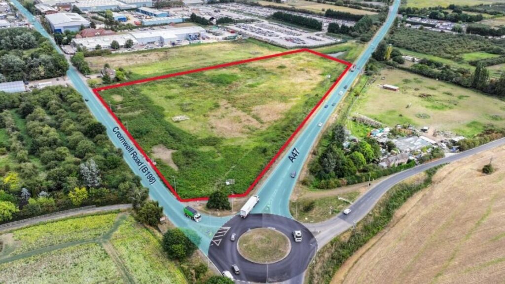 Wisbech Gateway, the major undeveloped roadside site on the southern edge of the town, has been remarketed under new agents as part of an administration process involving a number of companies connected to the Godwin Group