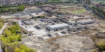 The Saxon Pit site is a complex mosaic of industrial operators, each contributing to the environmental burden. PHOTO: CAMBRIDGESHIRE COUNTY COUNCIL