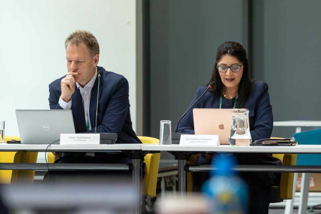 The inclusion of Eastfield Guest House in the forward plan of Peterborough City Council came after the conviction of Ricky Lee, a 65-year-old handyman who abused his position at the guest house to rape and sexually assault women placed there by a local authority. Pictured above: Matt Gladstone, chief executive of Peterborough City Council, and the leader of Peterborough City Council, Councillor Shabina Qayyum who was elected in September 2025.