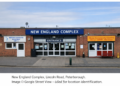 New England Complex, Lincoln Road, Peterborough. Image © Google Street View – used for location identification.