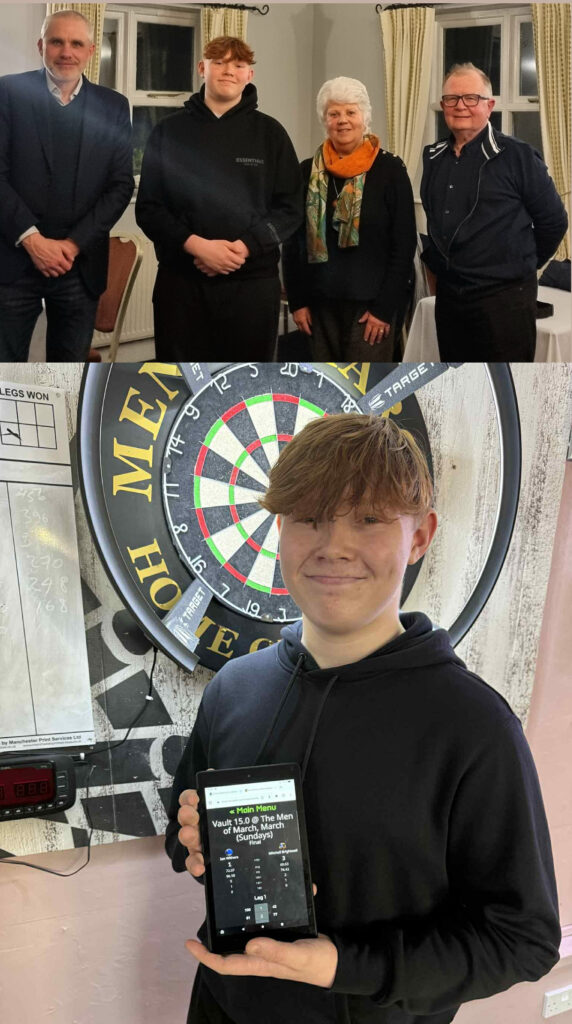 The Rotary Club of Whittlesey has announced its sponsorship of 17-year-old darts player Mitchell Brightwell, supporting the rising local talent as he becomes a youth ambassador for the community organisation.