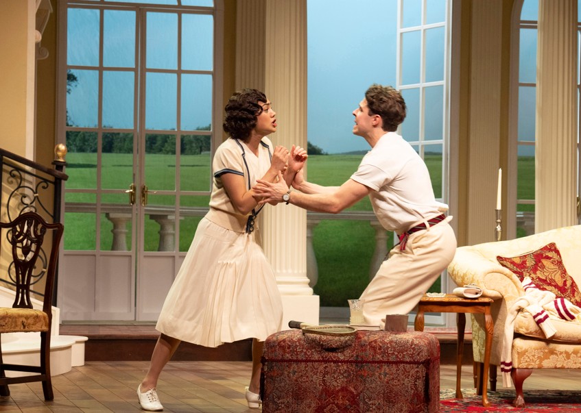 Director Trevor Nunn’s crisp revival earns warm audience acclaim. Easy Virtue is at Cambridge Arts Theatre until Saturday, March 7 PHOTO: Richard Hubert Smith