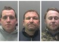 Mark Harris Senior, 48, and Mark Harris Junior, 21, of Clay Lake, Spalding, and Tom Bower, 27, of Beck Bank, Gosberton Clough, Spalding, pleaded guilty to attending a hare coursing event on 25 January 2025