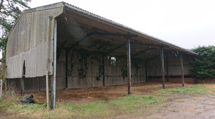 Photos from documents submitted as part of the original application for the barn to house conversion in Conger Lane, Holywell nr Huntingdon