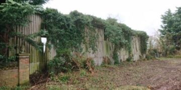 Photos from documents submitted as part of the original application for the barn to house conversion in Conger Lane, Holywell nr Huntingdon