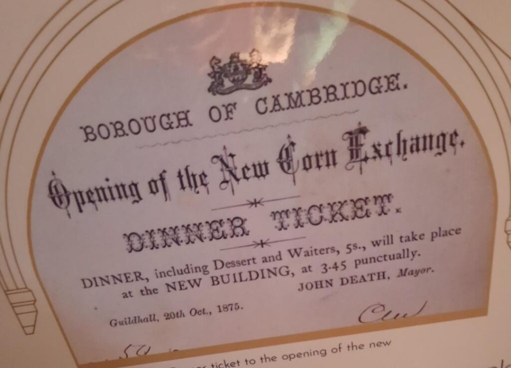Visit the Cambridge Corn Exchange 150th anniversary exhibition, featuring historic artefacts, digital displays and stories from fans, staff and performers. Ticket for the inaugural dinner