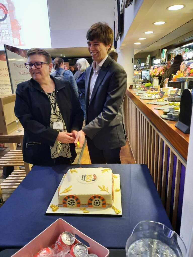 Visit the Cambridge Corn Exchange 150th anniversary exhibition, featuring historic artefacts, digital displays and stories from fans, staff and performers. City council leader Cameron Holloway and deputy leader Rachel Wade