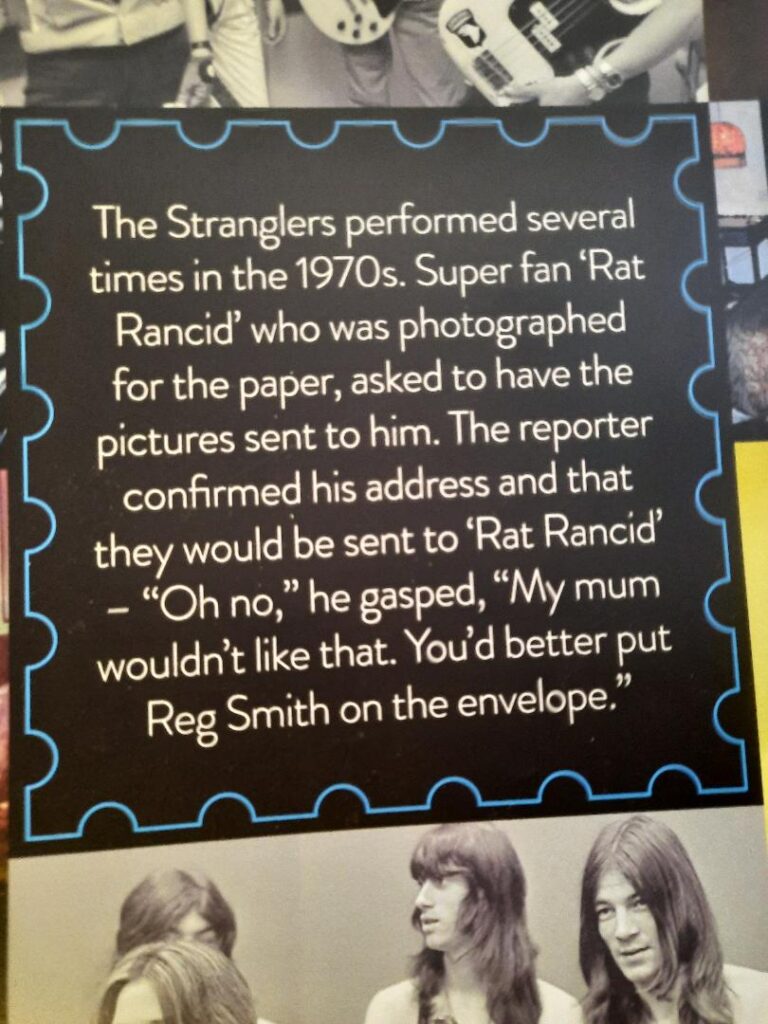 Visit the Cambridge Corn Exchange 150th anniversary exhibition, featuring historic artefacts, digital displays and stories from fans, staff and performers. Rat Rancid of the Stranglers