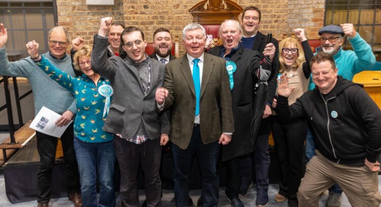 CambsNews at the by election count. Reform UK have won their first ever seat on Peterborough City Council after a dramatic by-election victory in Fletton and Woodston. Winner: Andrew O'Neil (Reform) – 565 votes PHOTO: Terry Harris