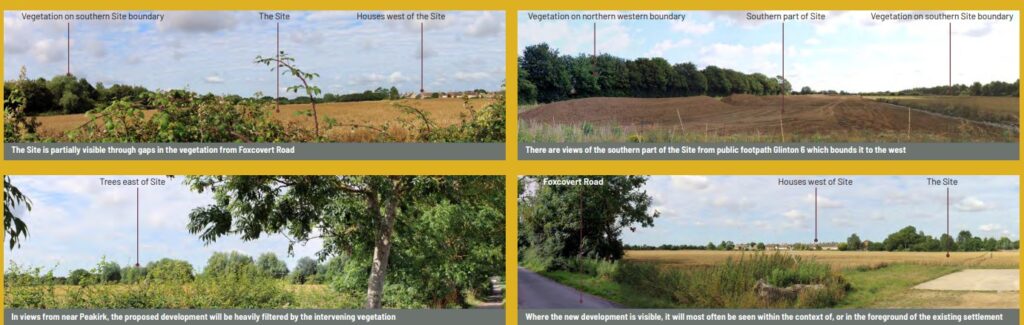 Images from the design and access statements submitted by applicants in 2024