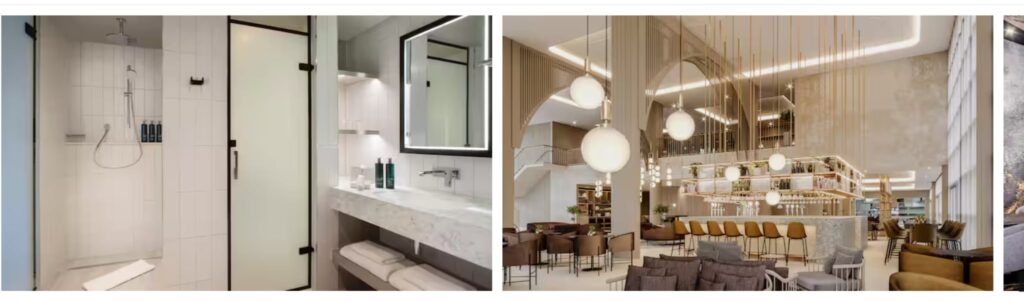 Screen shots taken from the website of Peterborough Hilton Hotel, but the photos are imagined of course and not real. The unfinished hotel is exactly that, unfinished. PHOTO: Peterborough Hilton Hotels website